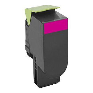 Lexmark 801HM 800H3 80C1HM0 MAGENTA REMANUFACTURED IN CANADA 3000 PAGE YIELD Toner Cartridge